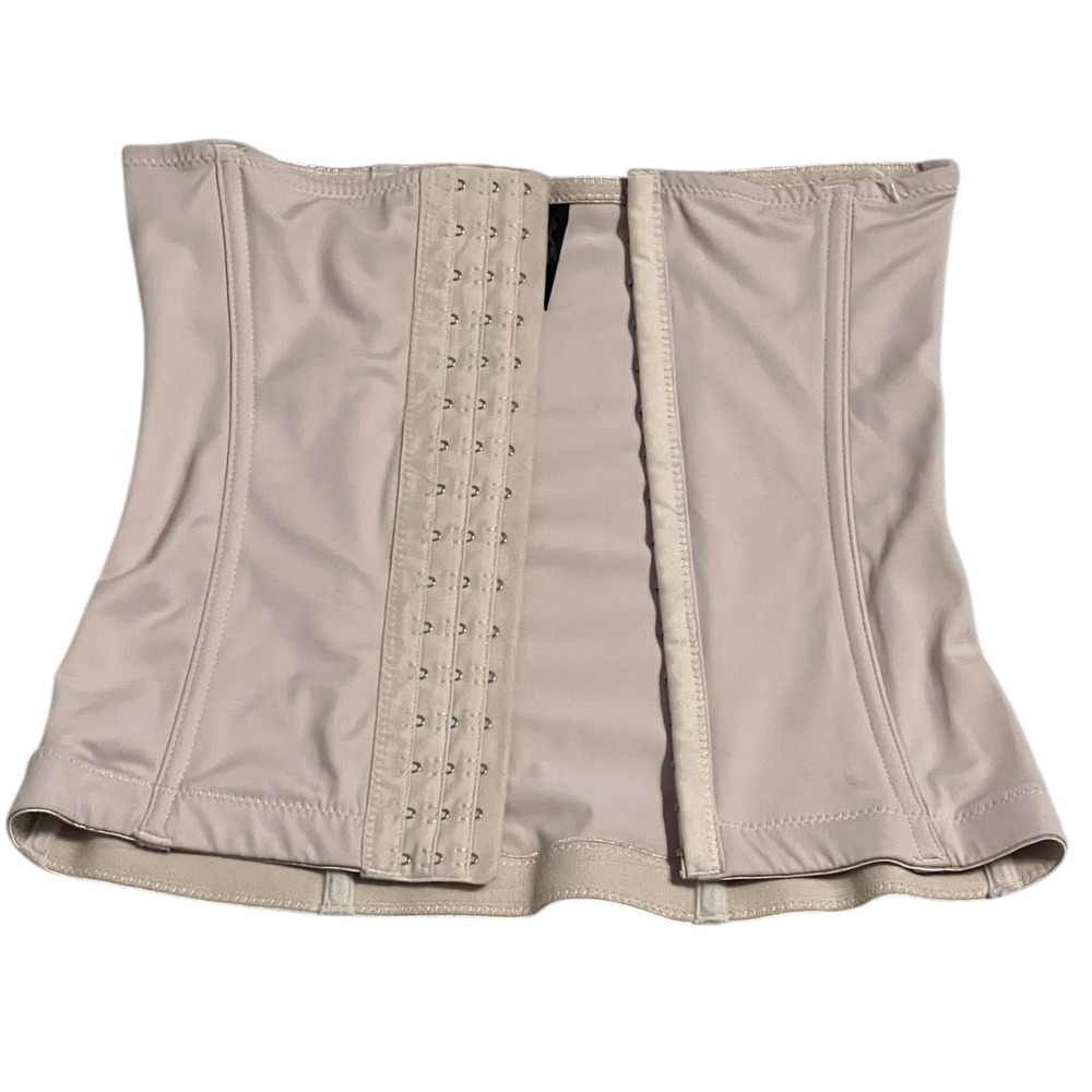 Marilyn Monroe Champagne Beige Nude Waist Cincher‎ Corset Women Shapewear Size M - Picture 9 of 12